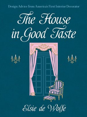 cover image of The House in Good Taste